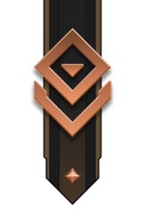 Adornment rank icon for Lieutenant Bronze