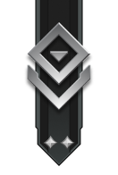 Adornment rank icon for Lieutenant Silver