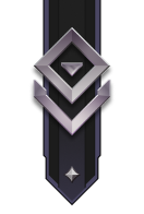 Adornment rank icon for Lieutenant Platinum