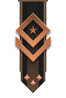 Adornment rank icon for Major Bronze
