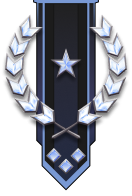 Adornment rank icon for Brigadier General Diamond