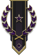 Adornment rank icon for Brigadier General Onyx
