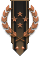 Adornment rank icon for General Bronze
