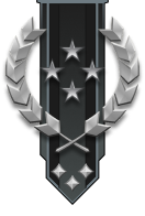 Adornment rank icon for General Silver