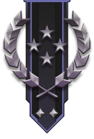 Adornment rank icon for General Platinum