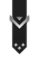 Adornment rank icon for Lance Corporal Silver
