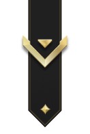 Adornment rank icon for Lance Corporal Gold