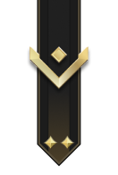 Adornment rank icon for Corporal Gold