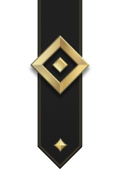 Adornment rank icon for Cadet Gold
