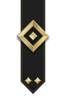 Adornment rank icon for Cadet Gold