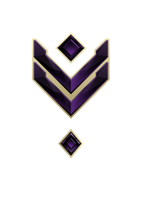 Large rank icon for Gunnery Sergeant Onyx