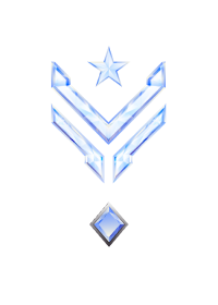 Large rank icon for Master Sergeant Diamond