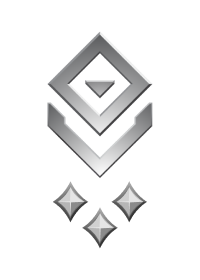 Large rank icon for Lieutenant Silver