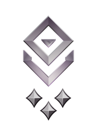 Large rank icon for Lieutenant Platinum