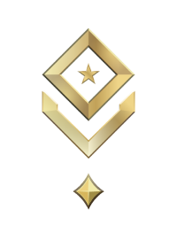 Large rank icon for Major Gold