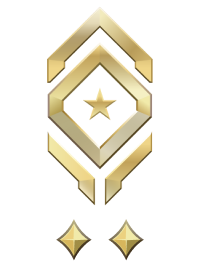 Large rank icon for Colonel Gold