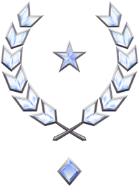 Large rank icon for Brigadier General Diamond