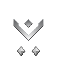 Large rank icon for Corporal Silver