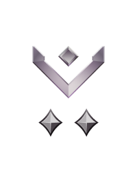 Large rank icon for Corporal Platinum