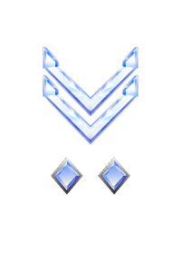 Large rank icon for Sergeant Diamond
