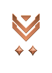 Large rank icon for Staff Sergeant Bronze