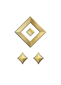 Large rank icon for Cadet Gold