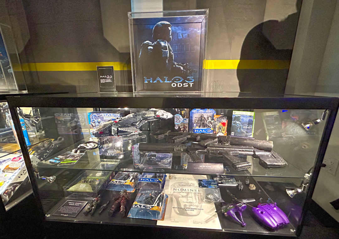 Halo 3 ODST shelf