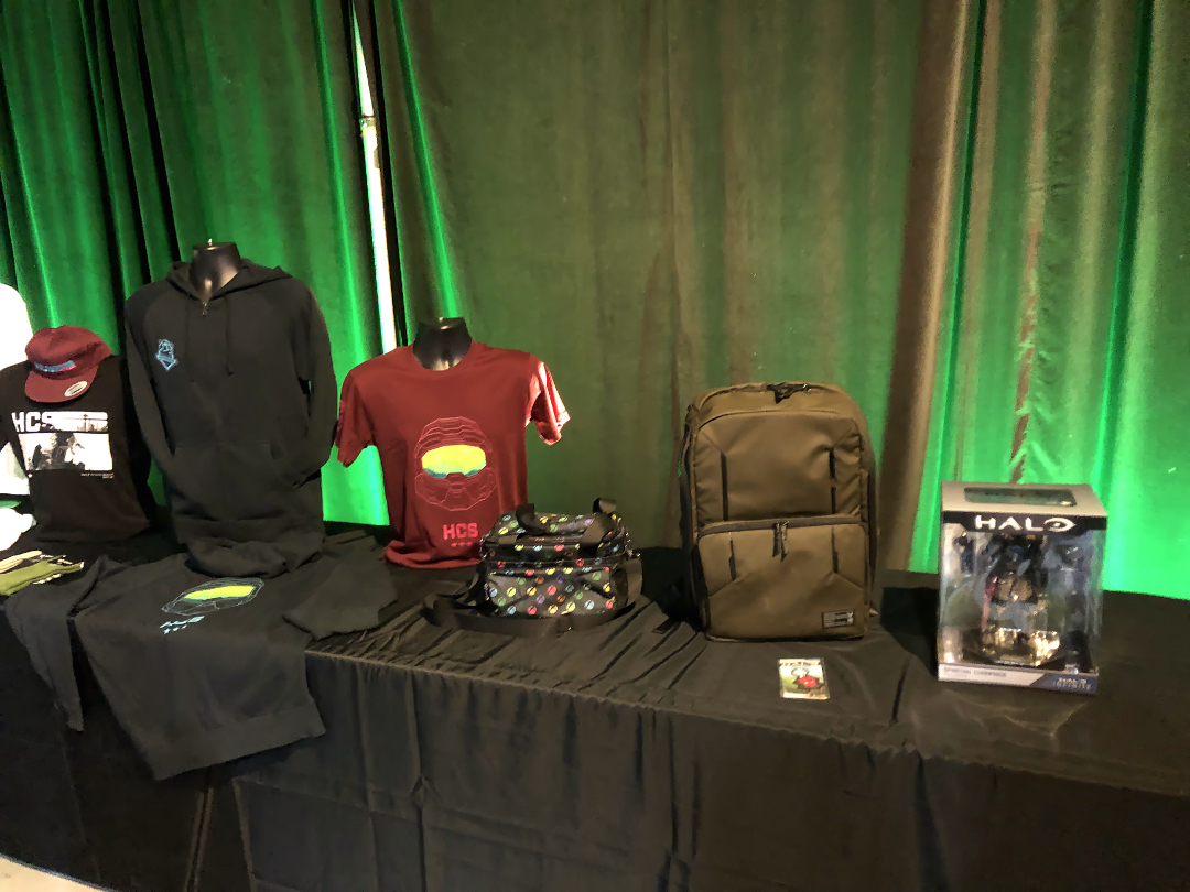 Xbox Gear Shop at Halo World Championship in Seattle.