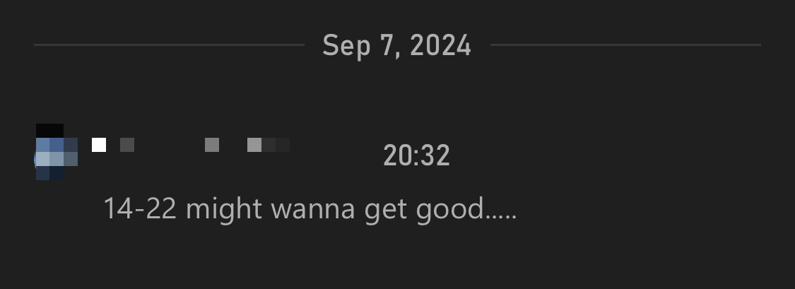 Xbox message telling me to get good.