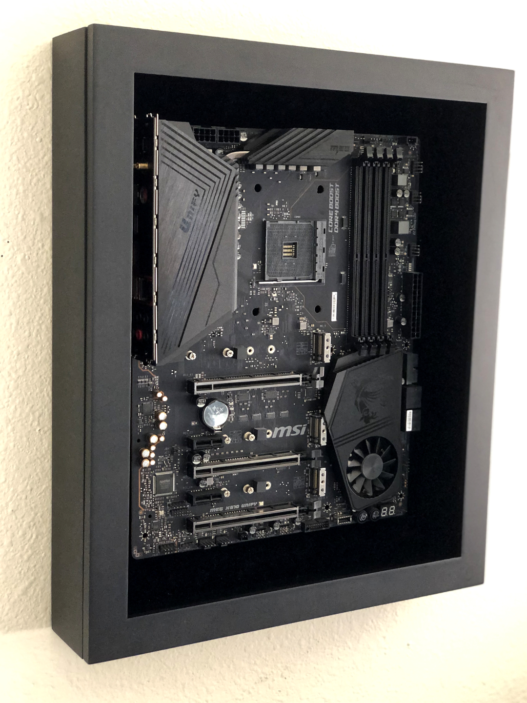Wall-mounted motherboard