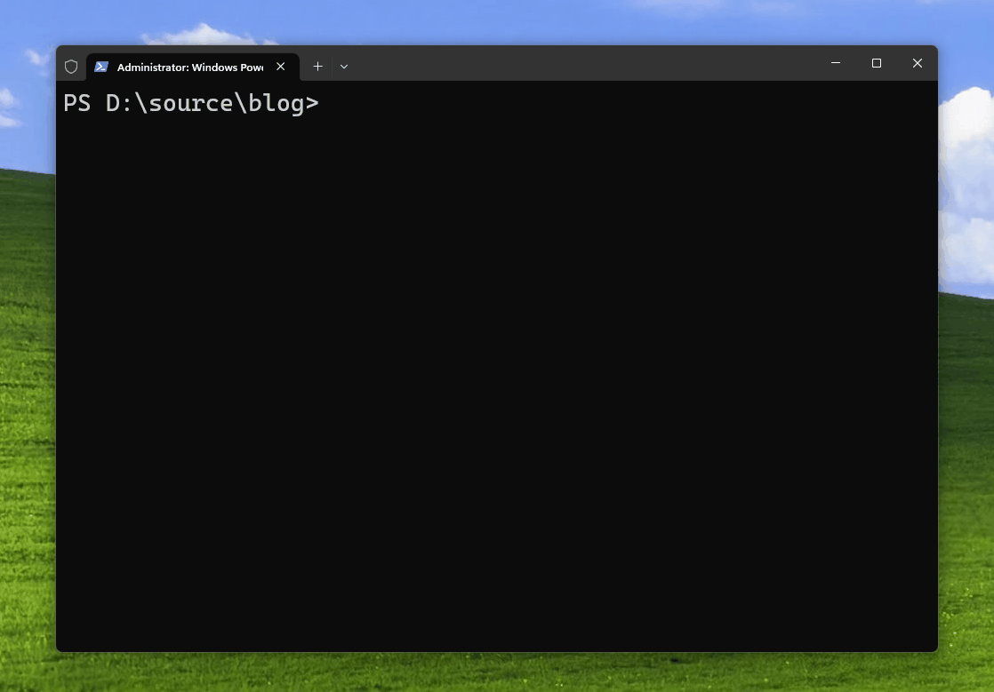 GIF of the findstr utility on Windows
